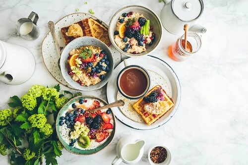 imagen del desayuno